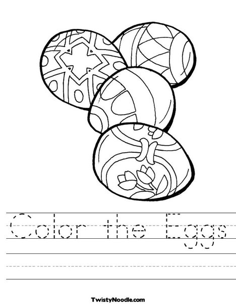 easter eggs pictures to color. easter eggs to colour