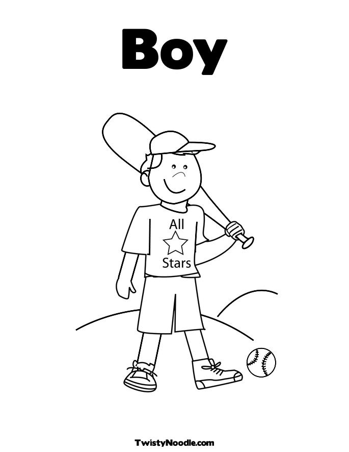 Pliers Coloring Page. Boy Coloring Page - Bo