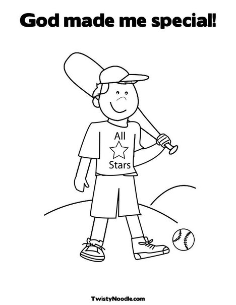 i am special coloring pages for kids - photo #17