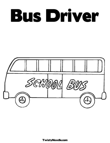 school bus coloring page. School Bus Coloring Page