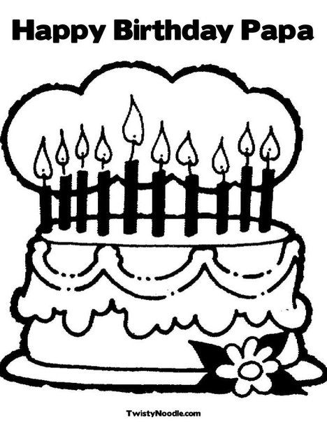 happy birthday papa coloring pages digital magazine