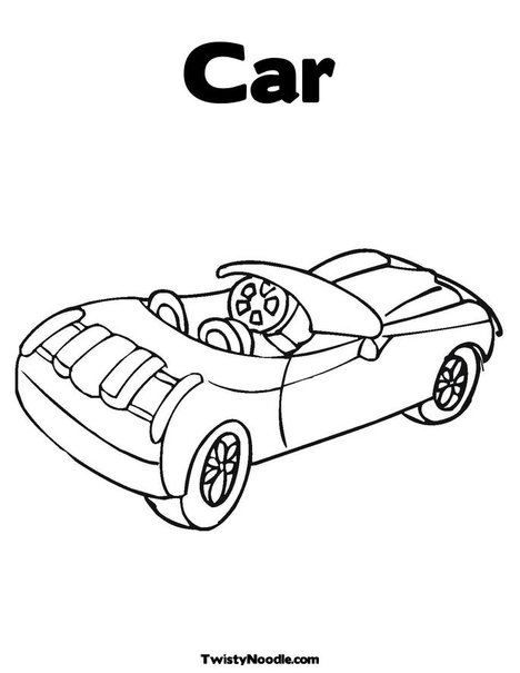 halloween cars coloring pages - photo #29
