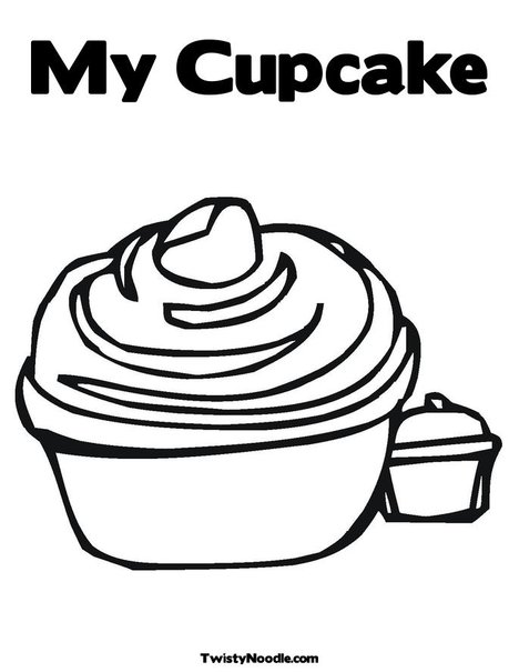 cupcake coloring pages kids. cupcakes coloring pages free