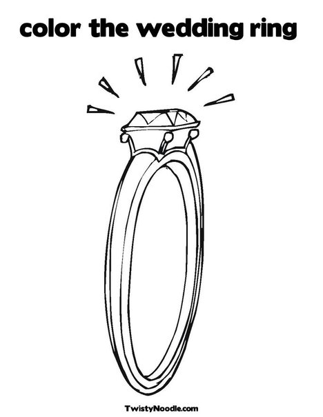 Change Template color the wedding ring 