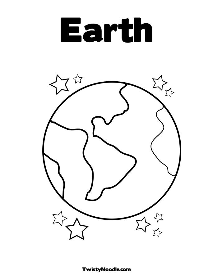 earth coloring pages free printable - photo #27