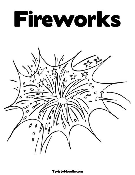 fourth of july fireworks coloring pages. Print Your Coloring Page