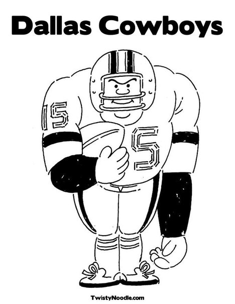 NFL Football Coloring Pages