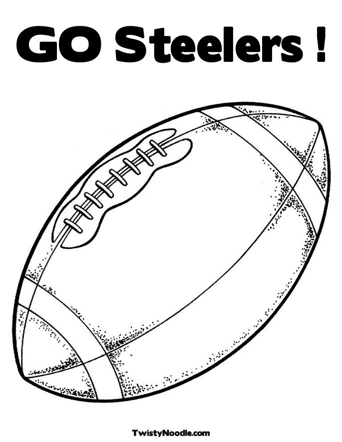 Steelers Coloring Sheets Printable Coloring Pages