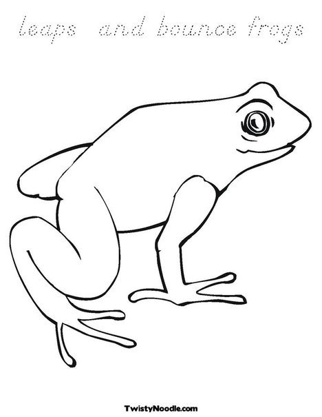 tree frog coloring page. Gallery | toad vs frog