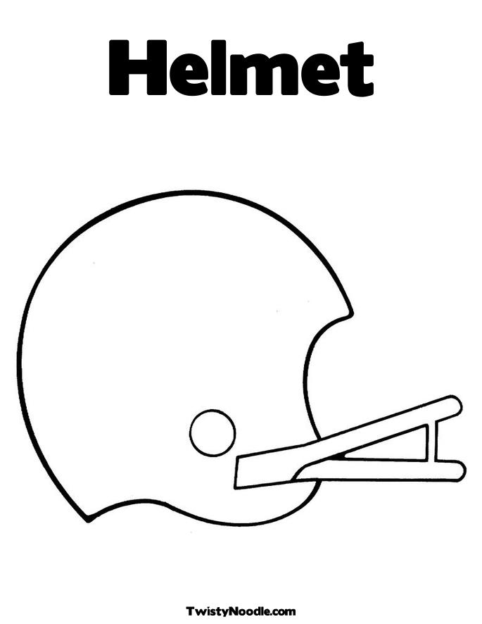 football helmet coloring pages. Helmet Coloring Page. title=