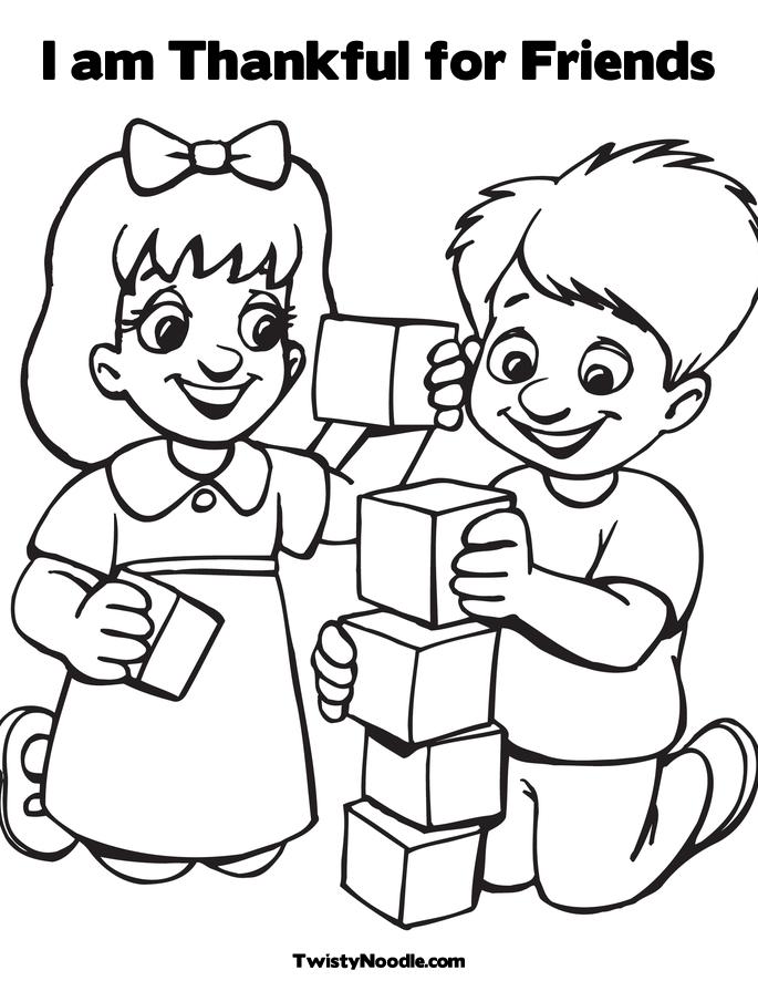 i am thankful for you coloring pages - photo #28
