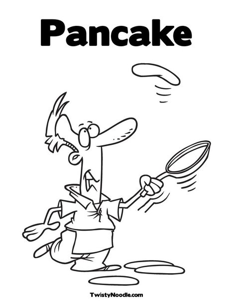 waffle coloring pages for kids - photo #22