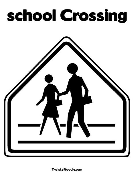 safety signs coloring pages - photo #22