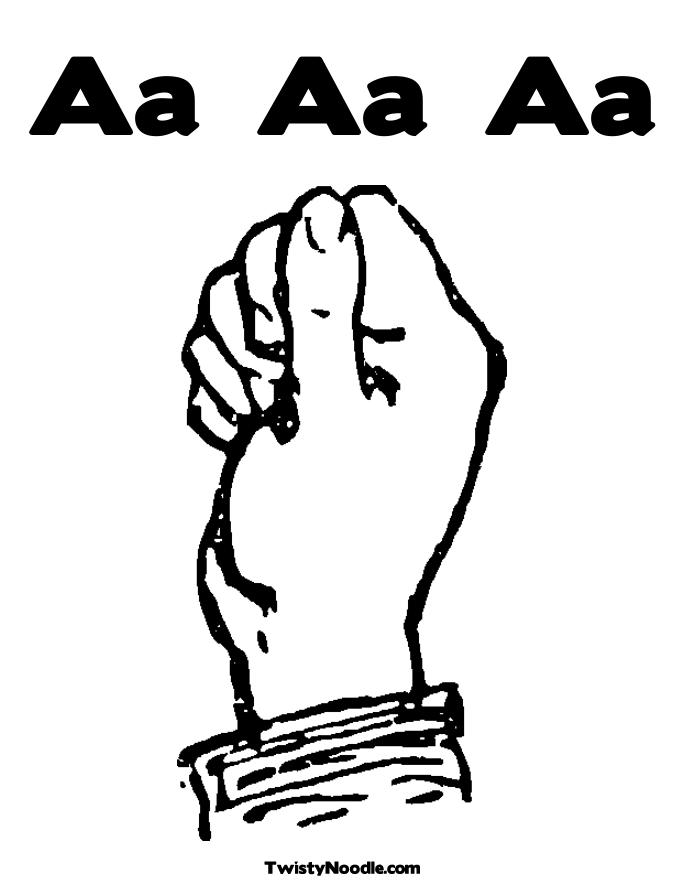 Mexican Sign Language Manual Alphabet