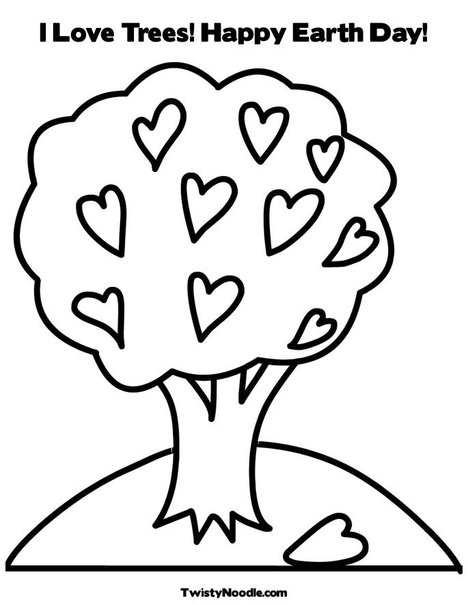 happy earth day coloring pages. Happy Earth Day! Coloring Page